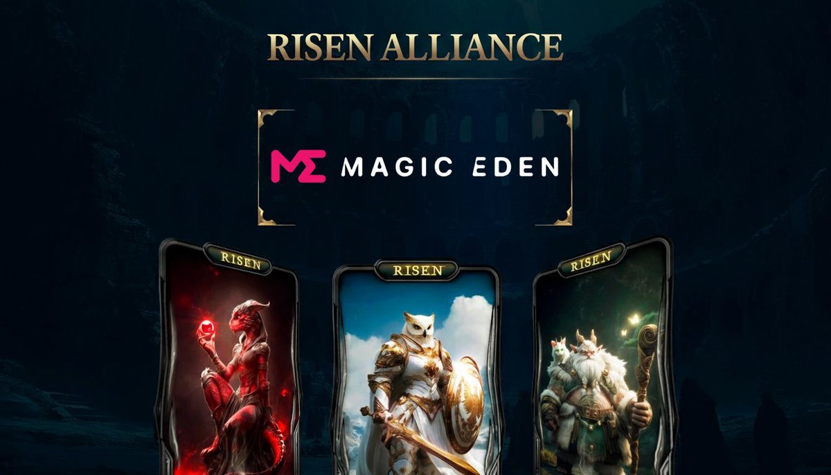 📢Giveaway time - Valannia Risen Heroes

➜ Free Mint - 3 GTD WL🎁

▫️Follow <a href="/i2pedryn/">Pedryn 🟡</a> &amp; <a href="/ValanniaGame/">Valannia</a>
▫️Like &amp; RT this post
▫️Comment your solana wallet &amp; Tag 1 friend

⏲️ Winners in 24h so be fast, Good Luck!