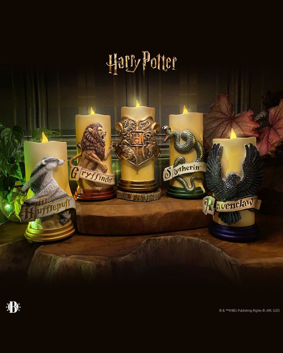 🕯️Bring the enchantment of HARRY POTTER™ into your home with a collection of remote-control flameless candles. 
Click to shop: bit.ly/48UUHvT

#HarryPotter #Potterhead #Hogwarts