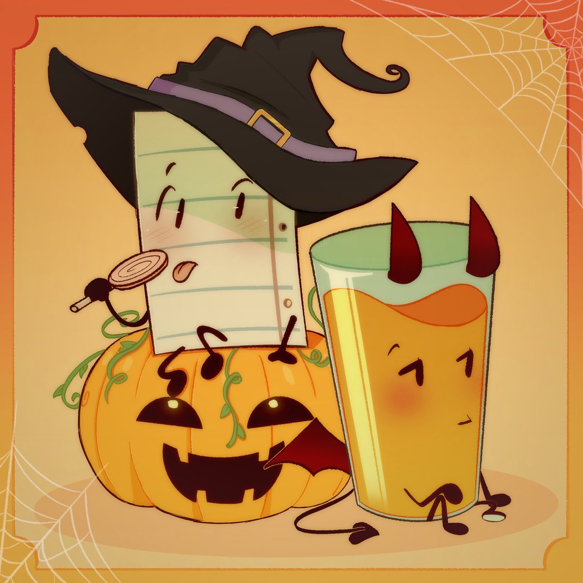 ragadoll's tweet image. early halloween ok? 🧡
#inanimateinsanity #payjay