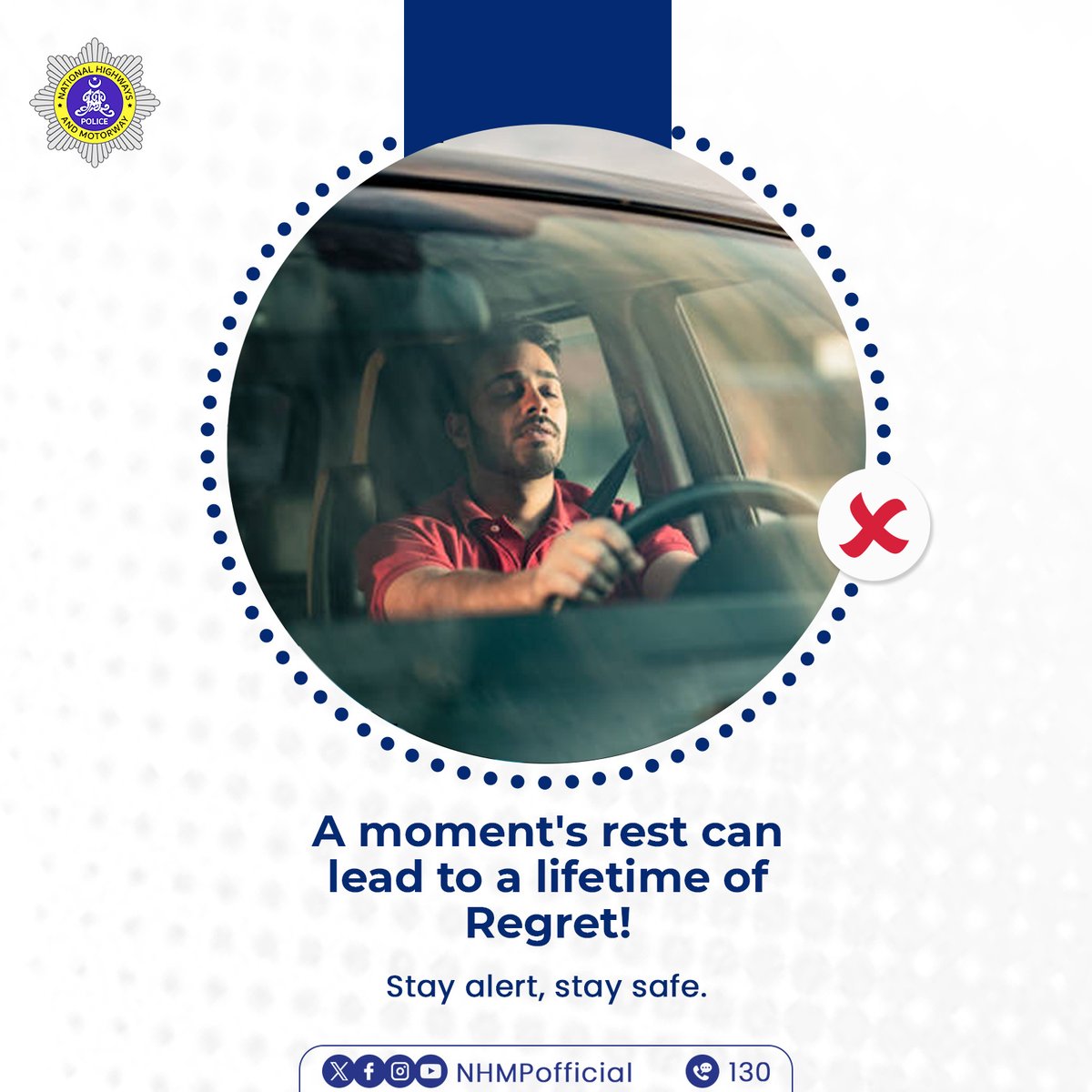 appcsocialmedia's tweet image. Stay alert, Stay safe!
#NHMP #publicservicemessage #StayAlert #StaySafe @NHMPofficial