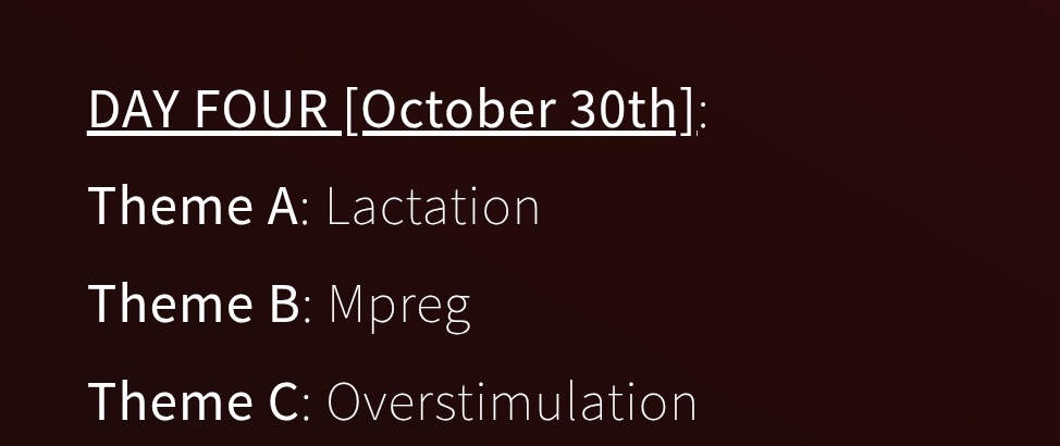 How about a lactating pregnant overstimulated shizun for day 4?