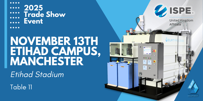 burtprocess's tweet image. Join us at the @ISPEorg UK Annual Event 2025 — UK Excellence in Life Sciences: Advancing Global Challenges — on Nov 13 at Etihad Stadium, Manchester. Connect, learn, and celebrate at the ISPE UK Awards Dinner. Register now: burtprocess.com/Events/Tradesh… #ISPEUK2025 #LifeSciences #ISPE