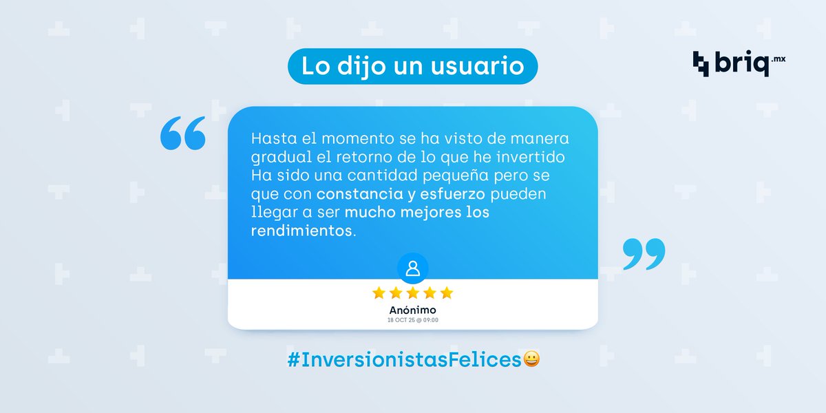 ¡Cerramos la semana y el mes con #InversionistasFelices! 🙌
Nos encanta ver cómo, con constancia y esfuerzo, nuestros inversionistas construyen paso a paso su portafolio inmobiliario. 💪🏡