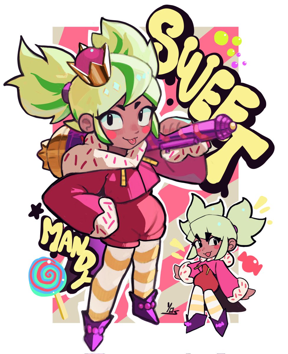 Mandy 🍬

#BrawlStars #BrawlStarsArt