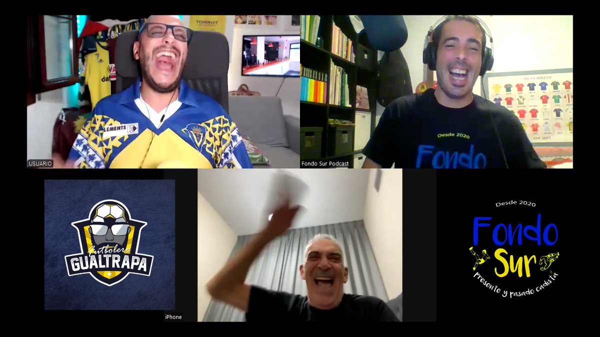 Esta imagen resume totalmente la charla que tuvimos con Tubo Fernández.
Pronto en el canal de <a href="/FondoSurPodcast/">Fondo Sur Podcast</a> y <a href="/jcgualtrapa/">Futbolero Gualtrapa (José Carlos) ۞</a>