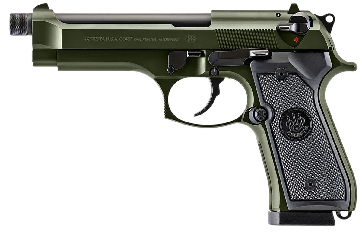 Iraqveteran8888's tweet photo. Beretta 92FS 9mm Threaded going for $599.99 TODAY ONLY! Best price I could find.

*Affiliate link
Grab it here: https://t.co/SoVEBI29Bn https://t.co/Pb64K7weMk