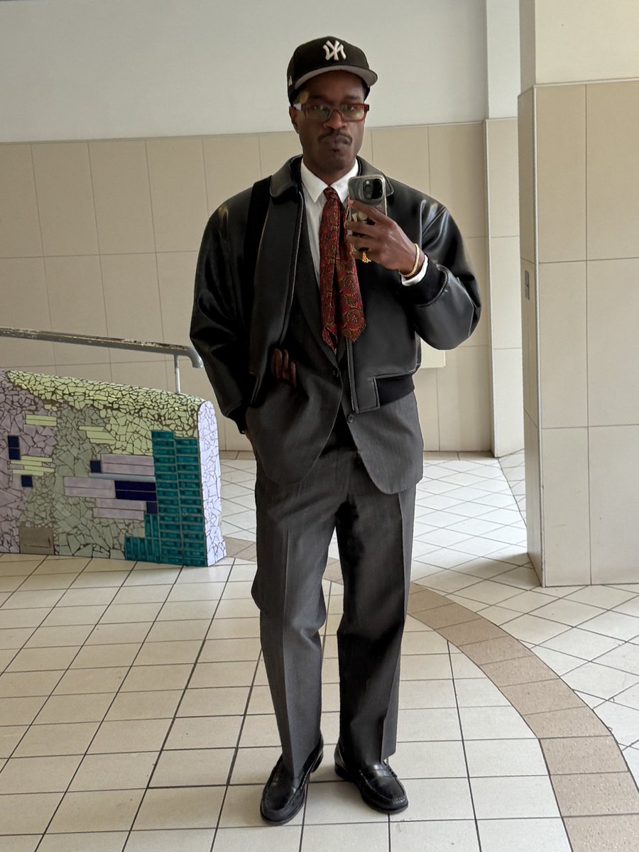 1989 CDG Bomber over 1992 CDG suit