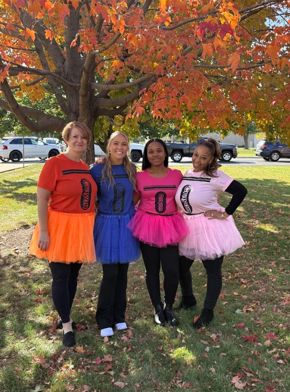 No tricks, just treats (and great costumes)! 🎃Our staff, office team, and admin went all out to bring the Halloween fun to Marycrest! 🧡 #TrickOrTeach #SpookySeason #SchoolSpirit