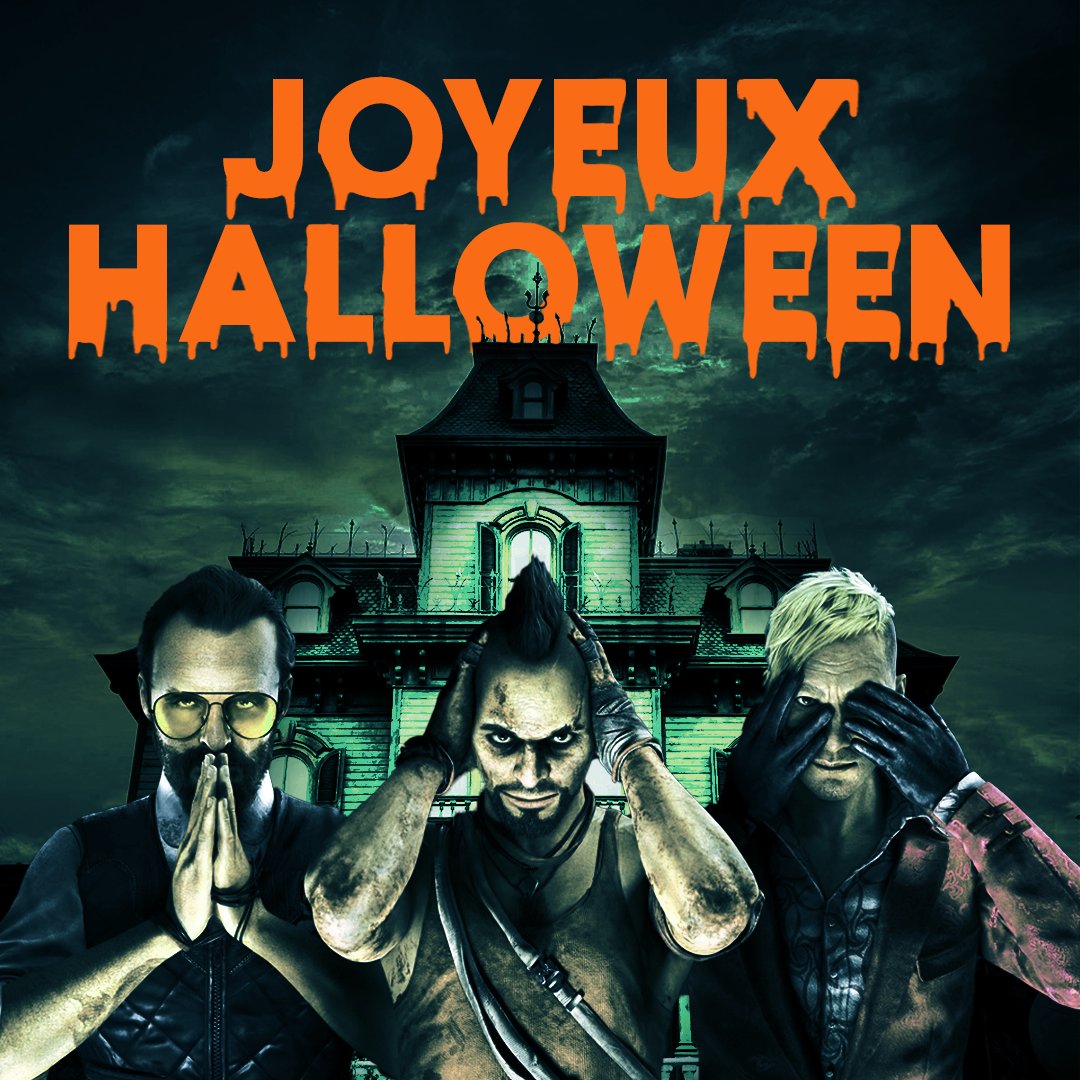 Vaas, Pagan et Joseph vous souhaitent un joyeux Halloween ! 🎃

Des bonbons ou... la folie 😈