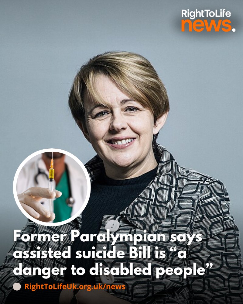 Baroness Grey-Thompson, the gold medal-winning Paralympic athlete who now sits in the House of Lords, has said that assisted suicide would be “a danger to disabled people”.😞 Read the full article here: righttolife.org.uk/u1o3