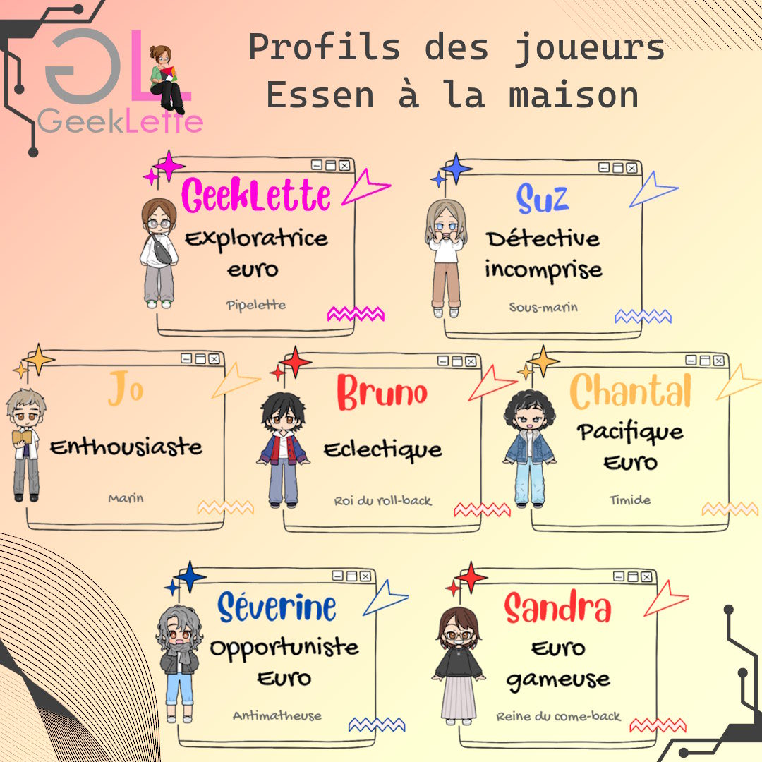 ❗️⚠️❗️4 jours de jeux, 7 joueurs ! Le #spiel25 à la maison démarre demain !!!! 
La team est au taquet, la maison est prête, pas d’article, mais des publications qu’on n’a plus qu’à remplir. 😌 donc restez connectés ❤️
#j2s #boardgames #bgg