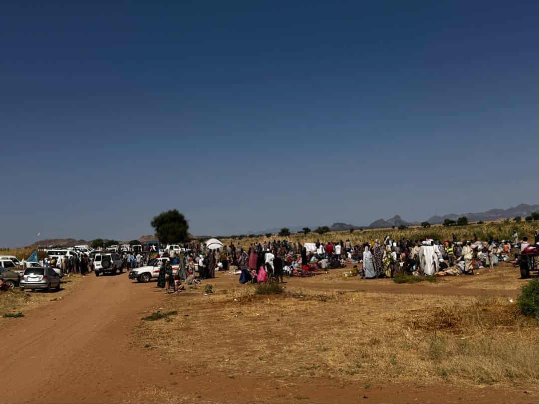Shai Fund has been distributing food to displaced Sudanese today . In the Tawila camp, we served 25 Christian families who arrived in the middle of night seeking help. theshaifund.org/darfur
