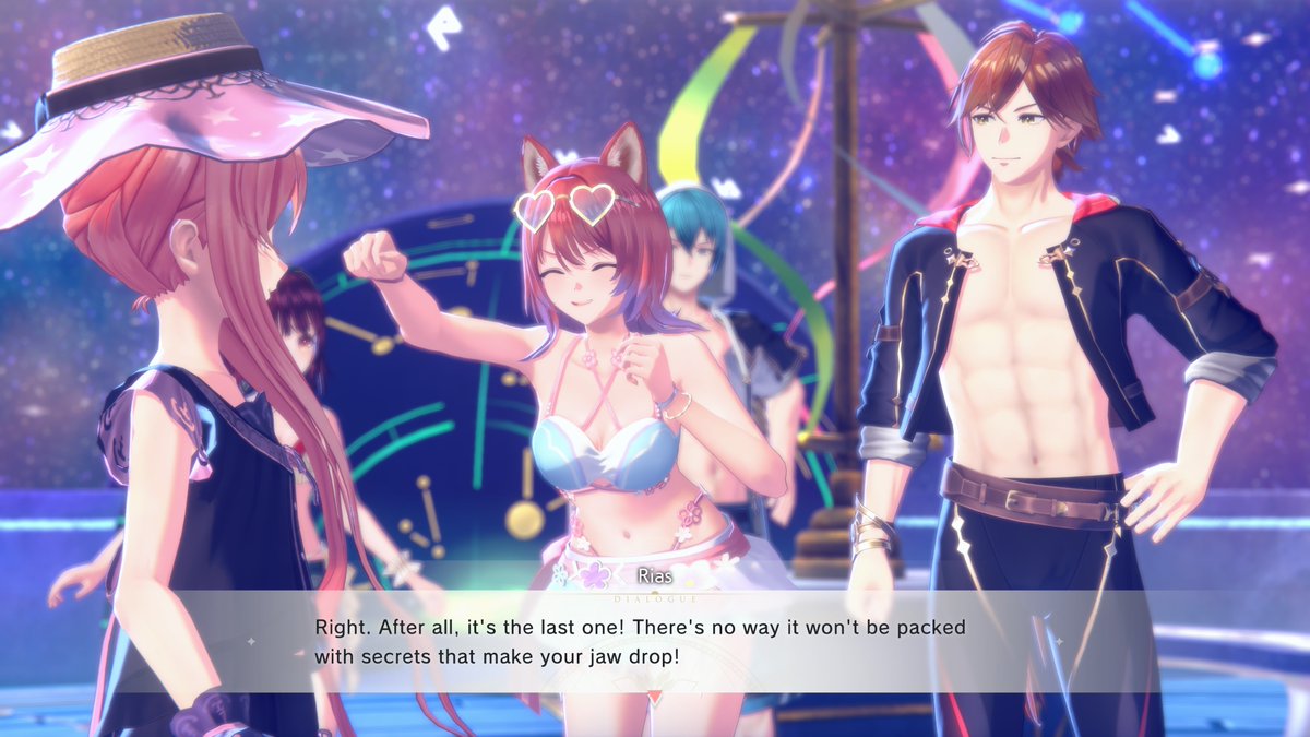 KoeiTecmoUS's tweet image. Paid DLC for #AtelierResRW is now available!

Unlock six unique swimsuit costume designs for Rias, Slade, Raze, Wilbell, Totori, and Sophie.

- "Bright Treasure" Swimsuit Costume for Rias
- "Ocean Hero" Swimsuit Costume for Slade
- "Street Aestus" Swimsuit Costume for Raze
-…