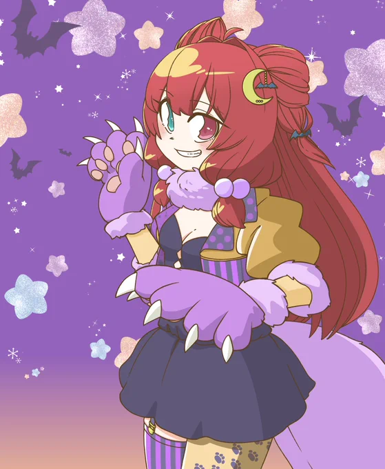 ロアちゃん今日は10月31日、10月最後でハロウィンの日! 10月終わりにハロウィンがあるて終わっちゃう...て気持ちにならず楽しく過ごせていいよね ロアちゃんは今日はどんなお菓子を食べてハロウィンな映画見る? 今日は楽しいハロウィンにしてこ! ハロウィンの時描いたやつ #ロアちゃんへ