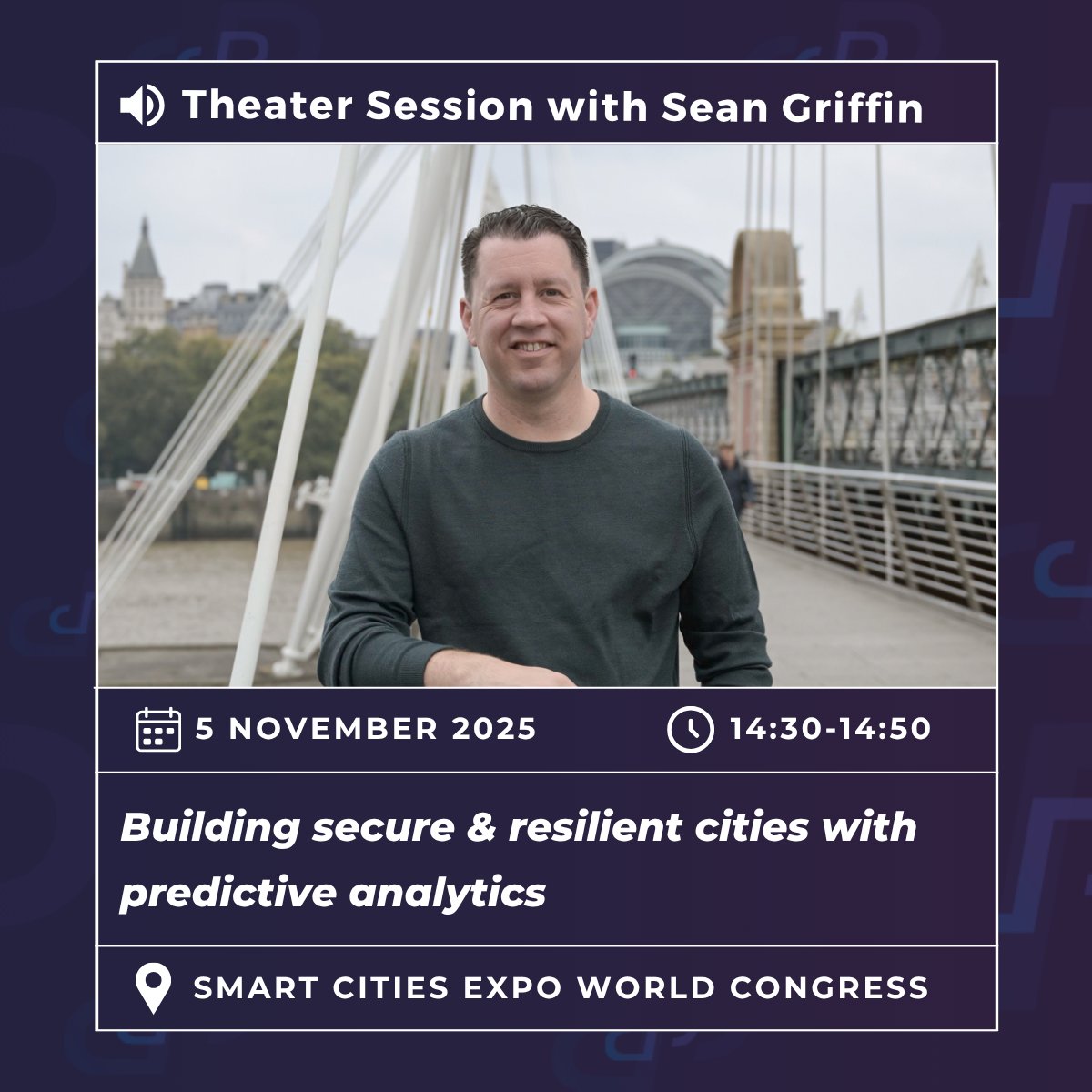 disastertechinc's tweet image. In 2023, disasters cost $250B (80% from weather events).
With 56% of people in hazard-prone cities, smart cities require smart solutions. Join Sean Griffin on Nov  5 #SCEWC25 as he presents: Building secure &amp;amp; resilient cities with predictive analytics 
#MSCloud #MicrosoftPartners