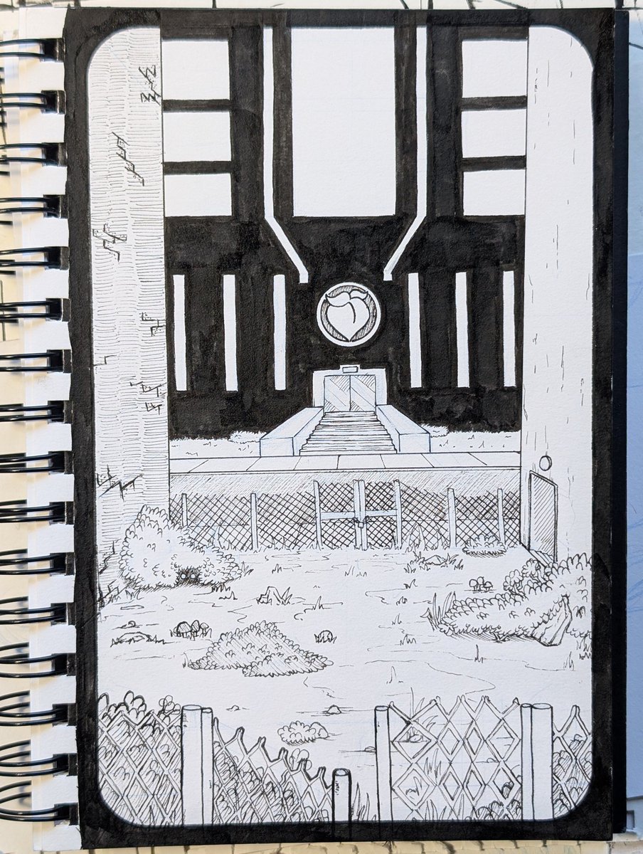 LogicalCogs's tweet image. Inktober day 30: vacant
#Inktober #Inktober2025