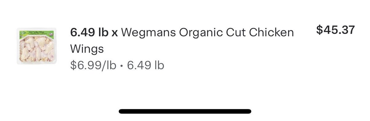 jonkenney3's tweet photo. Hey @Instacart why did you add 32$ to a delivered order four hours later? Suddenly one pack of chicken wings is 45$? https://t.co/4TY4LgEm4a