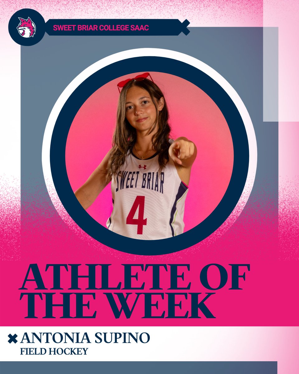 This week's SAAC #AthleteOfTheWeek is first-year Antonia Supino who scored her first career goal this past weekend in the Vixens' 2-0 victory over EMU 👏👏

#upupsweet x #vixenFIERCE x #PASSION