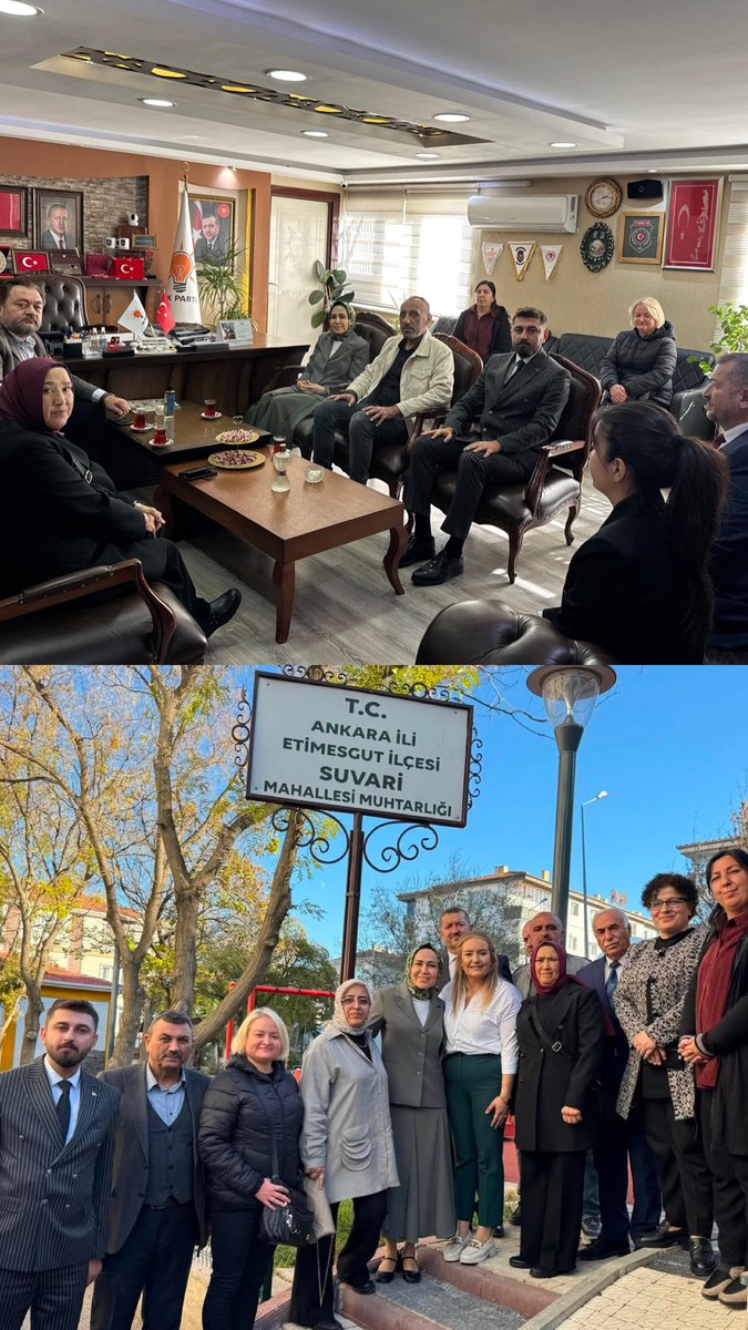 İlçe SKM programı kapsamında Etimesgut AK Parti Teşkilatı olarak Ankara Milletvekilimiz Sayın <a href="/AAsumanErdogan/">Asuman Erdoğan 🇹🇷</a> , İl Başkan Yardımcımız Sayın <a href="/DilekAY0653/">Dilek Aydoslu</a> , İlçe Başkanımız Sayın <a href="/NihatN_Koroglu/">Nihat Necati KÖROĞLU 🇹🇷🇵🇸🇦🇿🇵🇰</a> ve İlçe Gençlik Kolları Başkanımız <a href="/_emrecanklc_/">Emre Can Kılıç</a>  ile birlikte muhtarlara, sağlık