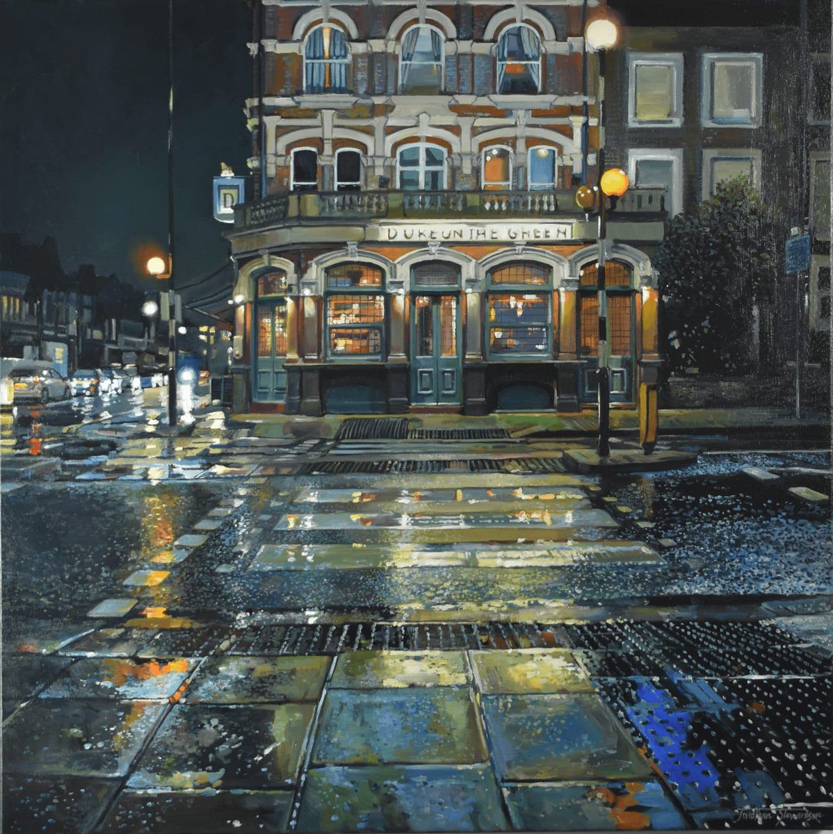 'Duke on the Green, Fulham' (2020) by Jonathan Stewardson
jonathanstewardson.com