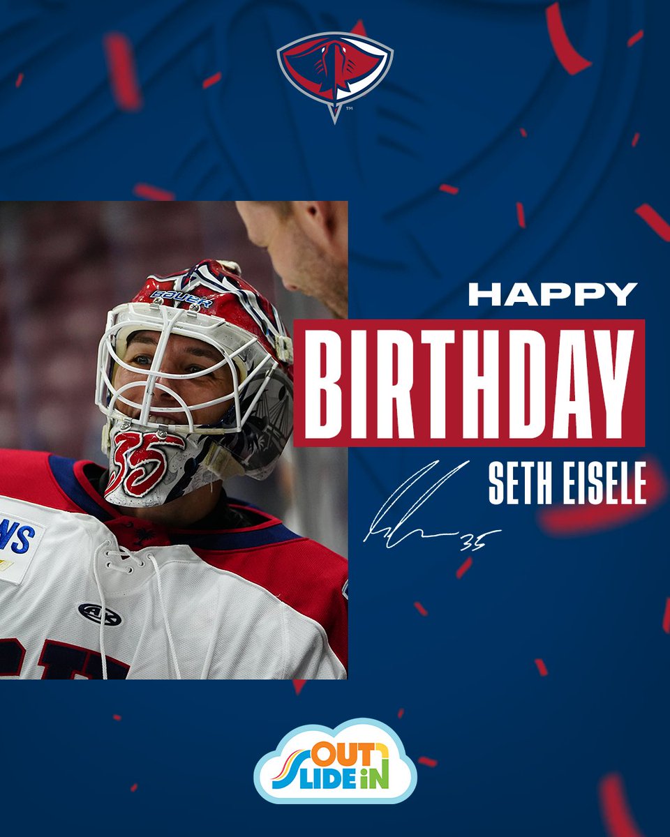 SCStingrays's tweet image. Happy birthday to Stingrays goaltender, Seth Eisele 🎂

#SCStingrays | #RaysIt