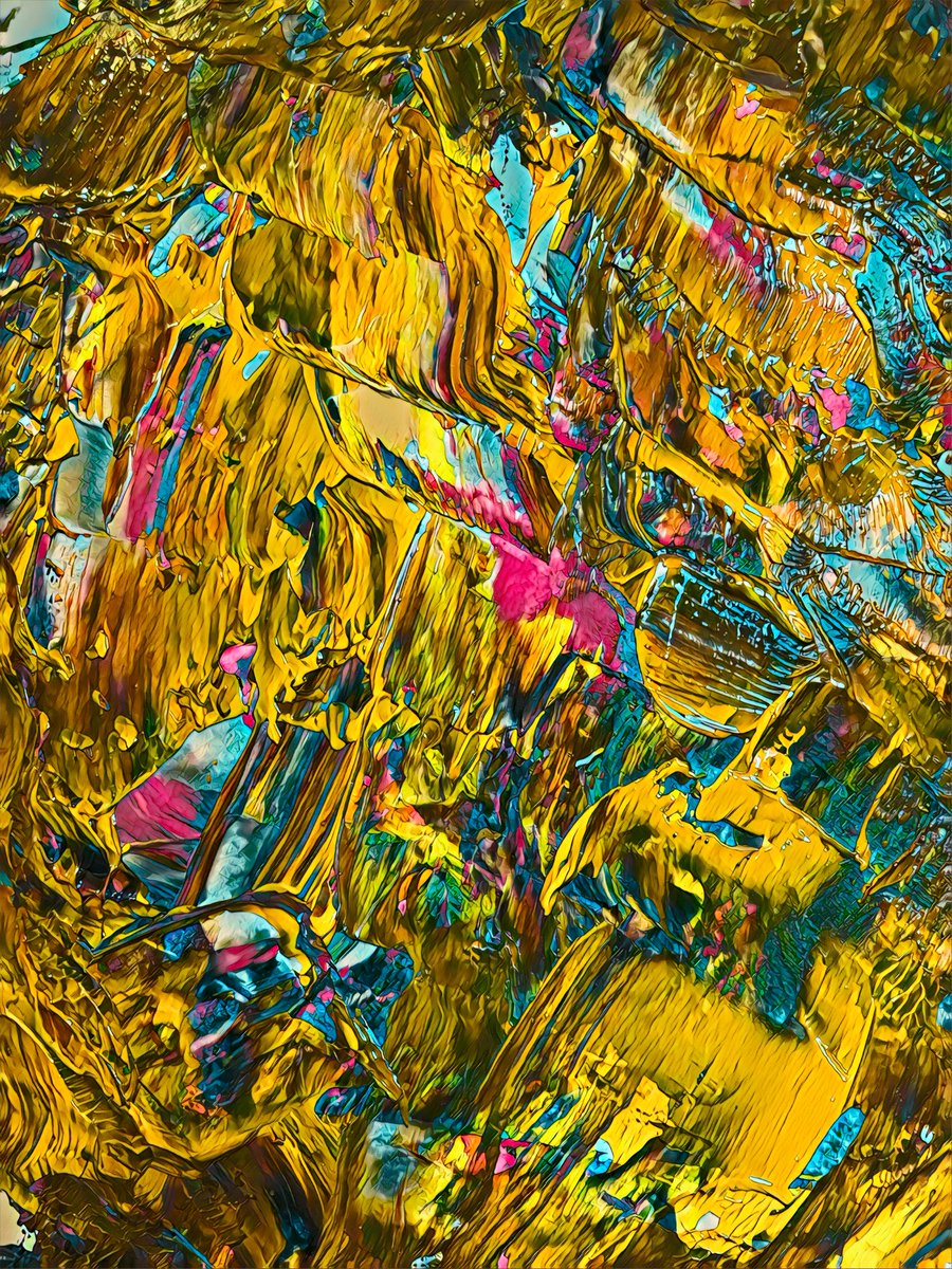 This piece is called All In.

It’s always reminded me of identity. Bold, exposed, but still protected by layers of colour.
That balance of openness and privacy is something I think about a lot as an artist online.

<a href="/idOS_network/">idOS</a> captures that same idea.
Verified reputation