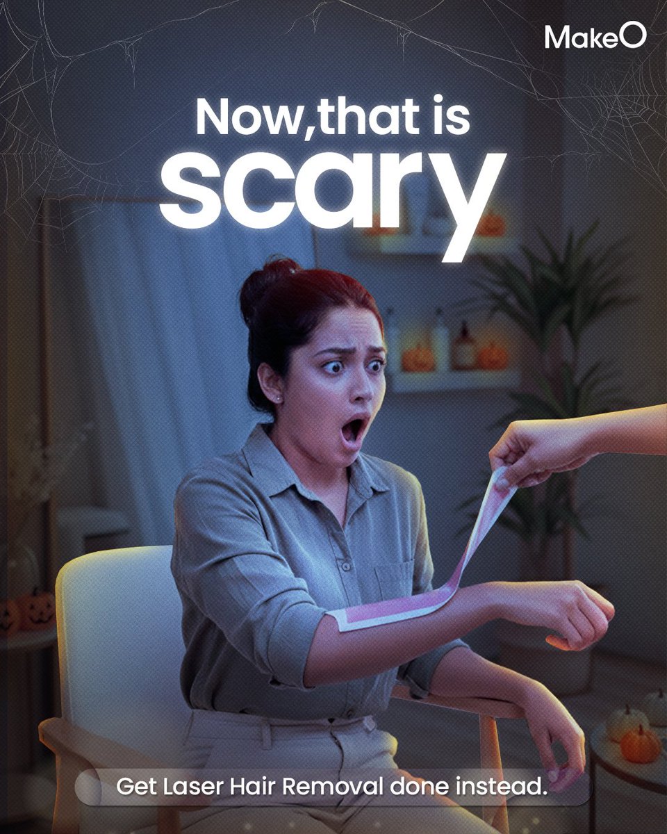 makeO_skin's tweet image. What’d your skin ever do to you?

#halloween #MakeO #skincare #MakeOskin #spookyseason #happyhalloween #skintreatment #laserhairremoval #laserhairreduction #hairremoval #soothedskin #smoothskin