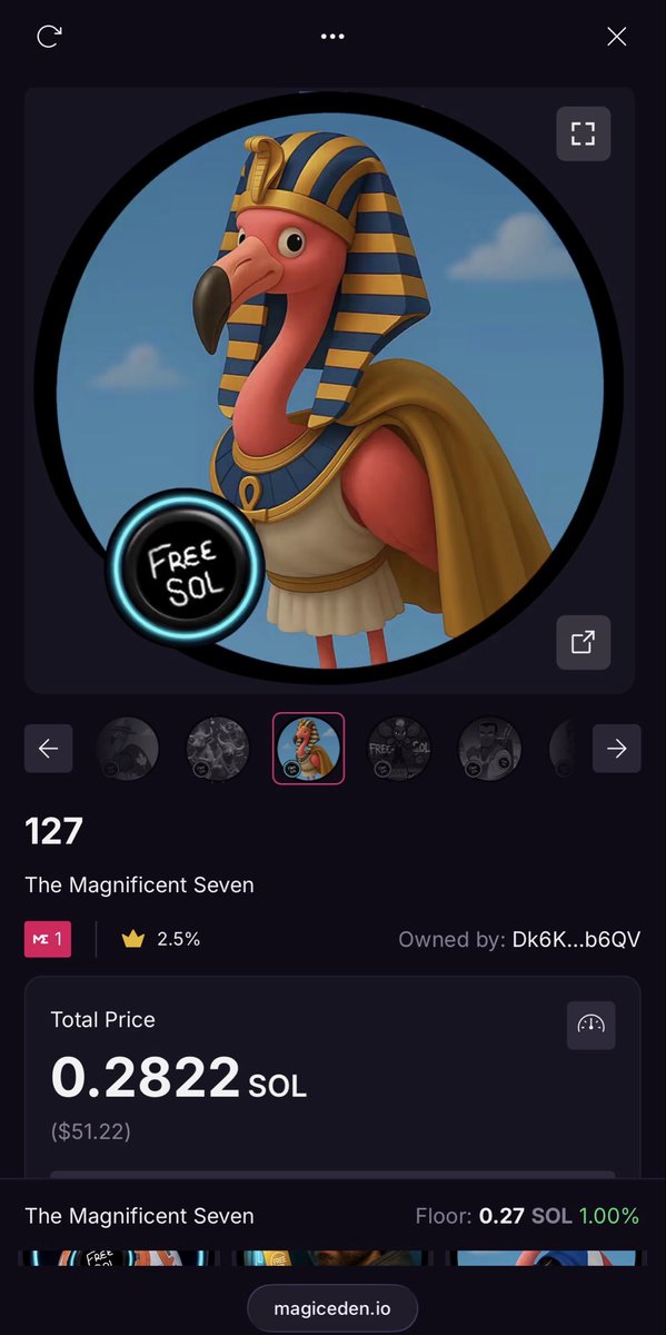 crzypeas's tweet photo. Well if Fity is into it….

https://t.co/6ds6h6LQRX

7 of us community members all took part in the awesome #NFT collection project for @BabyYoloToken $FreeSol

Take a look 👀 at our unique styles

@solana rewards on @MagicEden NFT’s

#Solana #UtilityNFT #NFTCollection #NFTartist https://t.co/0P84SQRpe4
