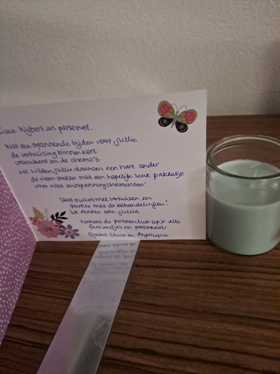 #Wybert vrm v.m. gezellig gekletst met Angelique  namens de poezenclub op X, alle furriendjes, personeel. Vrm vindt het  liefdevol dat op haar ziekte zo gereageerd wordt. Dat raakt haar,❤️💞❤️ de verbintenis. Dank voor de cadootjes De tranen z'n er nu tijdens dit bericht❤️💞❤️