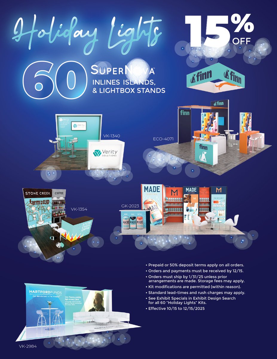 Enjoy 15% savings on 60 SuperNova LED Backlit Designs across the entire line. But take advantage now before the deal disappears. ow.ly/nVju50Xf8CB