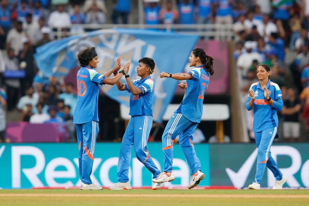 AngulaSandeep's tweet image. What a win! 🇮🇳💙Proud of our Indian women’s team for outplaying Australia with sheer brilliance!
#INDvsAUS #TeamIndiaWomen
#INDWvsAUSW #TEAMYSBR