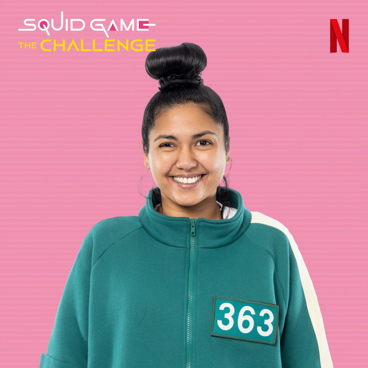 ManagementLMP's tweet image. Tasha Dwhaj is🦑#363 @netflix @squidgame! Congrats to @ManagementLMP client @TashaDwhaj! Squid Game: The Challenge Season 2, begins November 4.