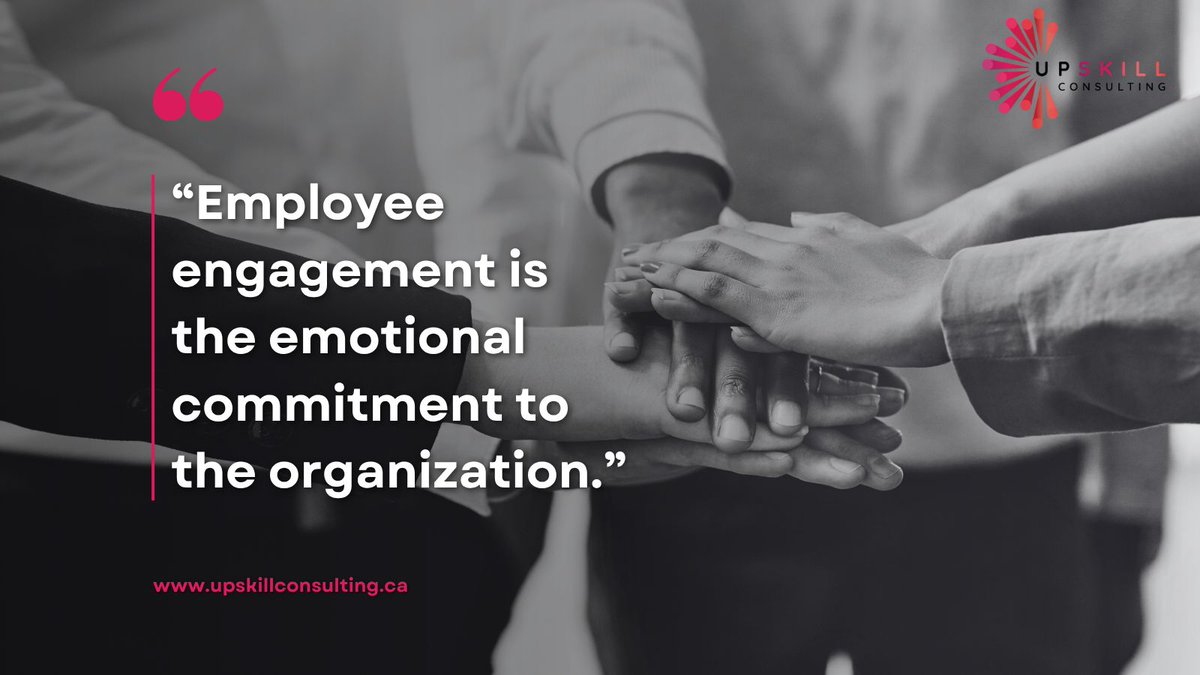 Bamboo HR: “Employee engagement is the emotional commitment to the organization.”

How are you fostering emotional commitment in your team?

#UpskillHR #HRConsulting #LeadershipTraining #LeadershipCoaching #ThursdayThoughts