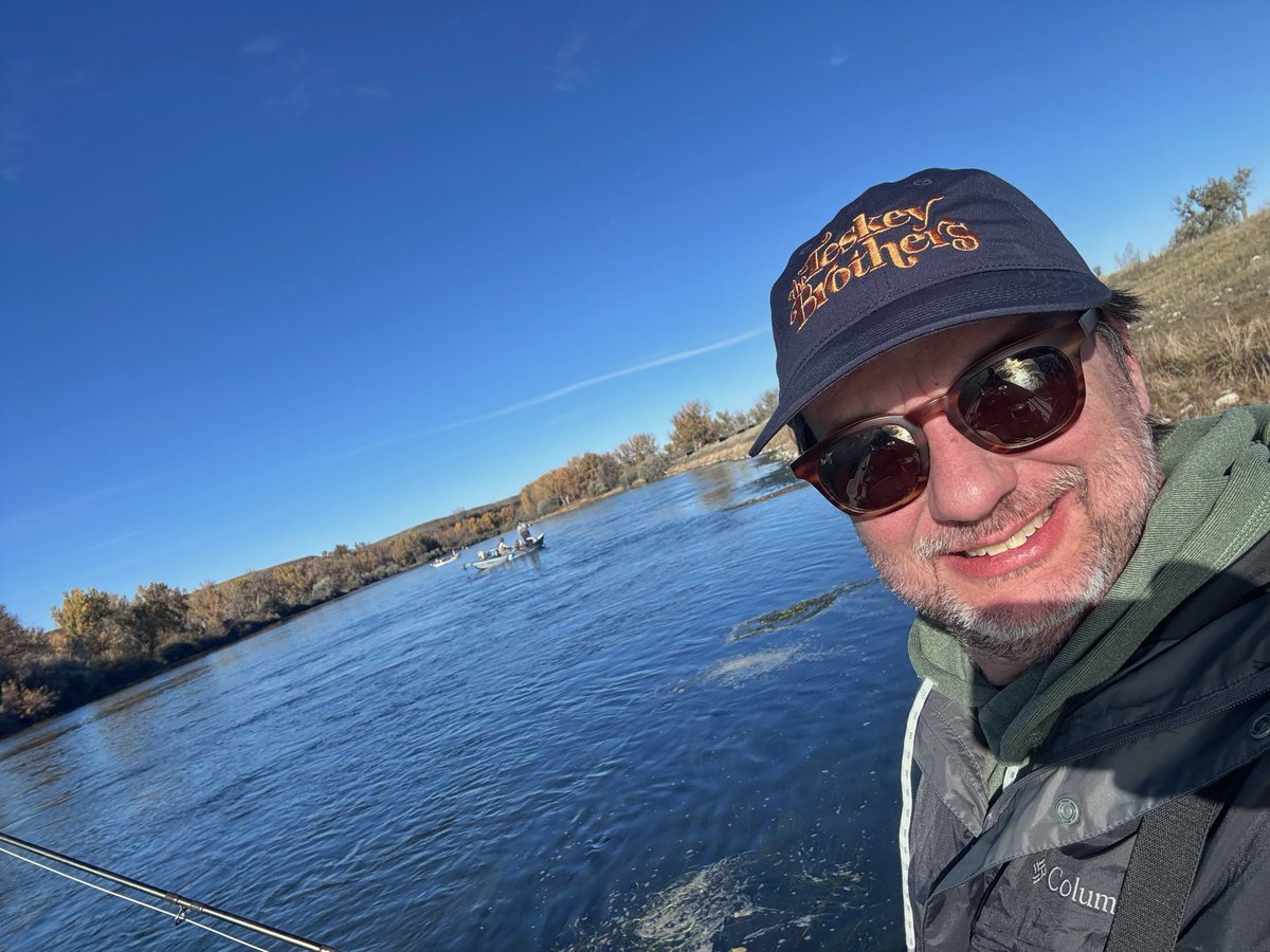 elliottwood's tweet photo. I’ve always liked the idea of fly fishing.

The slow rhythm of the cast. The water bubbling over rocks. The excuse to nerd out over which fly might actually work today. And mostly—the chance to spend a few hours in real conversation with one or two people. https://t.co/KfNyd7pyEj