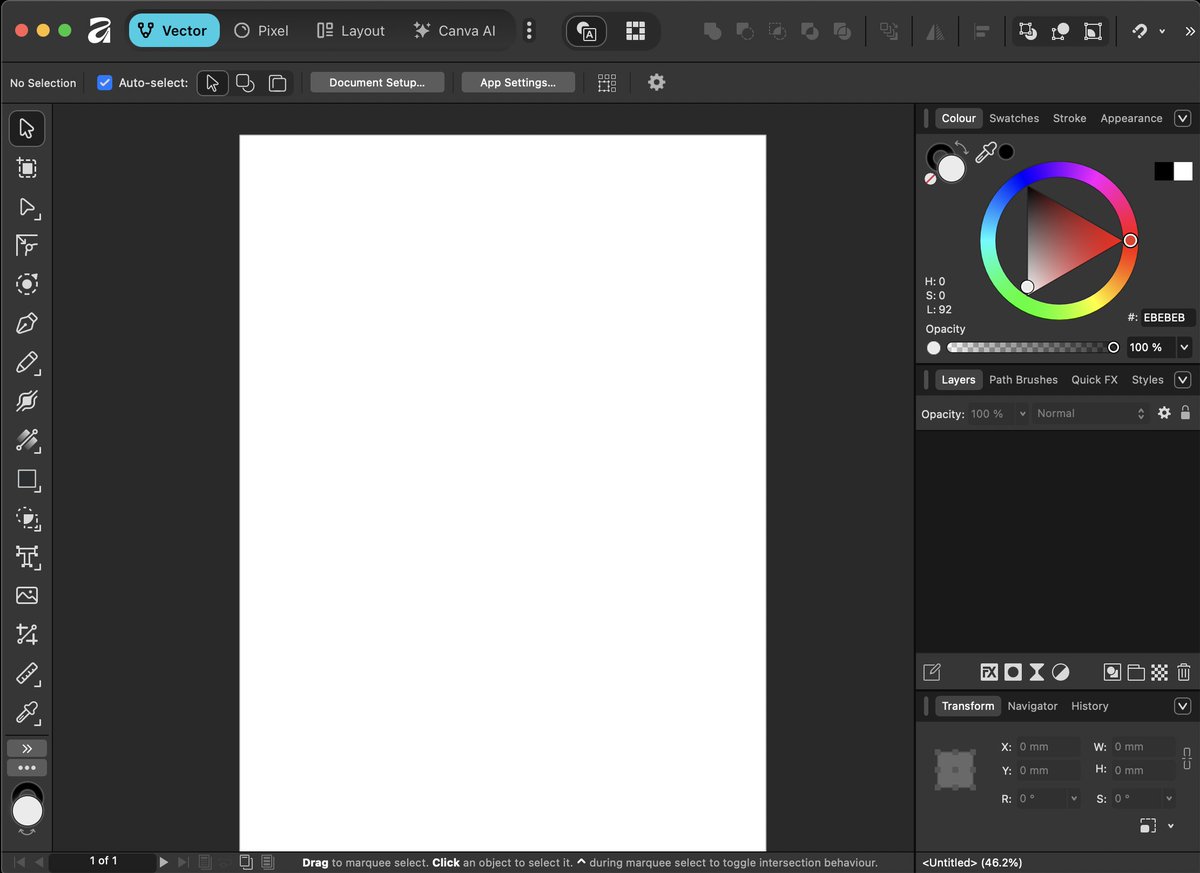 SALD0S's tweet photo. The new Affinity Studio design suite is mind blowing, now it has all the Photo , Design and Publisher tools in the same software, and it's free, for Mac &amp; Windows.
Completely free, but you only need subscription if you need Photoshop -like AI tools.

Adobe should take notes. https://t.co/MBQiPKKKp9