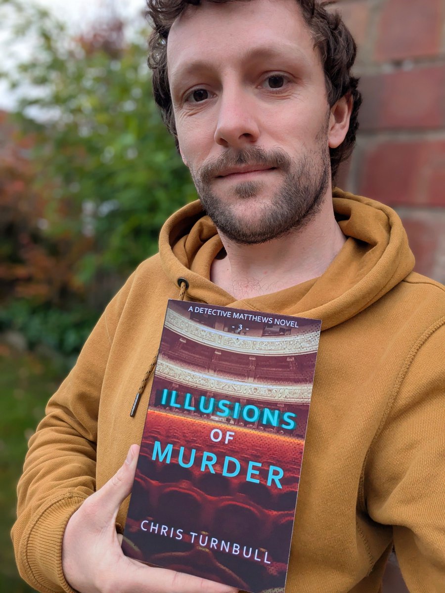 🎩 Let me tell you a bit more about my books...
Illusions of Murder is the third #book in my Detective Matthews series, inspired by the great #Victorian magicians and illusionists who captivated audiences with mystery and spectacle. ✨ 
Grab your copy: linktr.ee/christurnbulla…