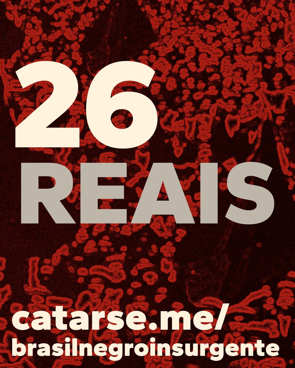 Com R$ 26 (+ frete) você já pode apoiar a campanha “Brasil negro insurgente: anarquistas e socialistas libertários pretos e pardos da Primeira República” e receber o livro impresso como recompensa. catarse.me/brasilnegroins…