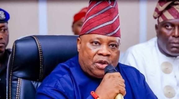 Governor Ademola Adeleke accuses FG of withholding Osun’s LG funds for political reasons.

(Cravings NNPC Tom Hardy Kemi Badenoch)