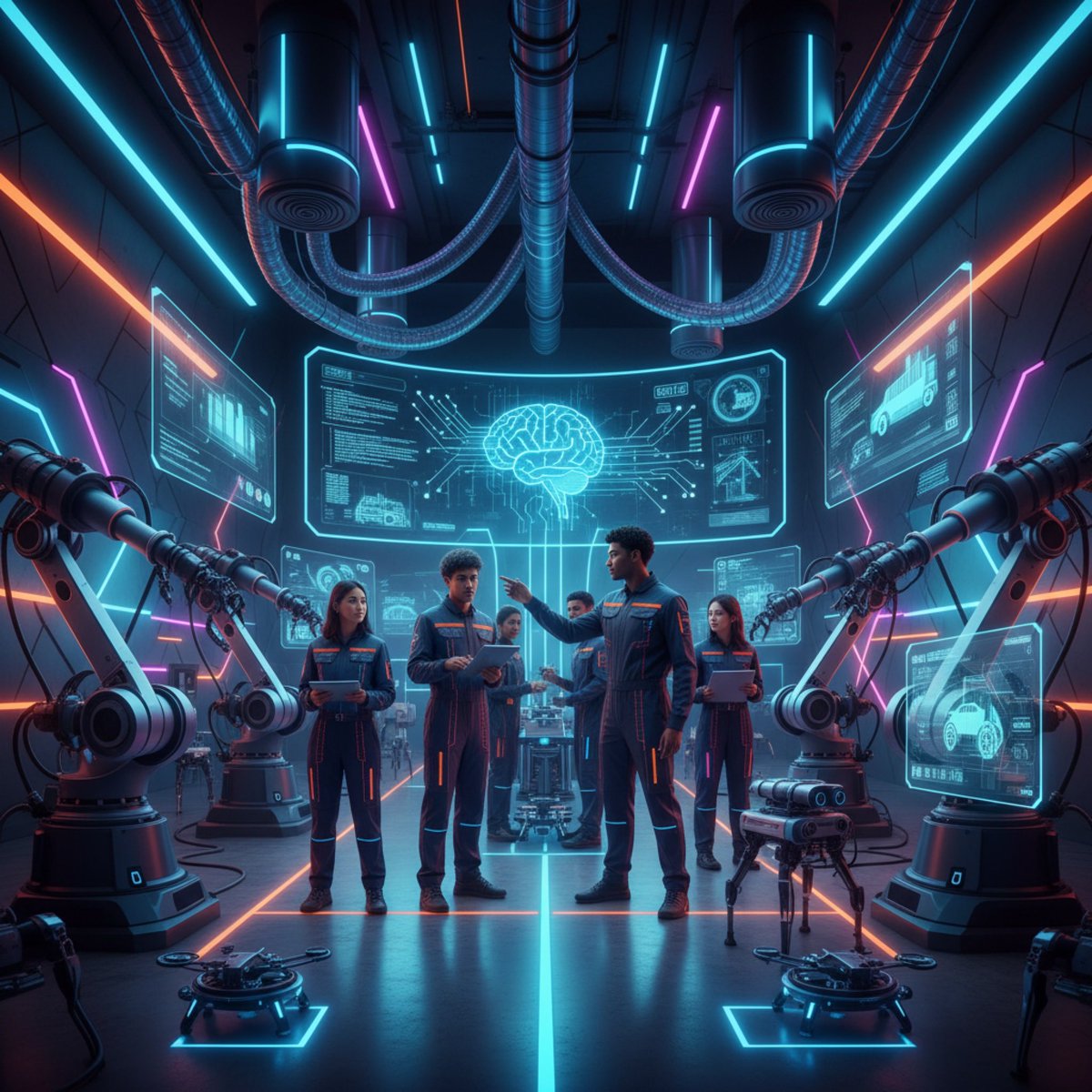 tsceducations's tweet image. Exploring Careers in Robotics &amp;amp; Automation
🤖 Build the future — literally! From industrial bots to AI-driven automation, explore careers shaping tomorrow’s technology. ⚙️
#RoboticsCareer #AutomationIndia #EngineeringFuture #STEMEducation #Innovation