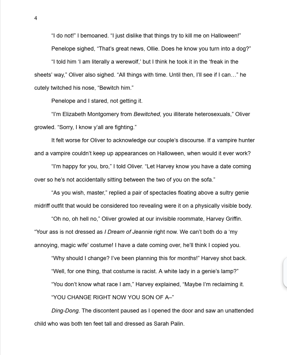 BenjaminCrew1's tweet photo. Happy Halloween! Enjoy "Van Helsing's Guide to Halloween." This is a 16-page follow-up that does not require knowing the book. Jefferson Van Helsing battles trick-or-treating demons, dusts up a mummy, and finds the courage to tell his vampire girlfriend how he really feels. (1/4) https://t.co/xwosQCkC2G
