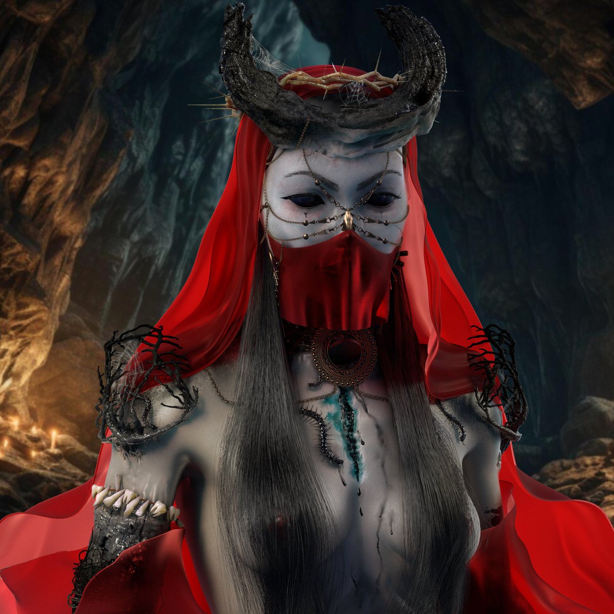 eSynths's tweet image. #MultiversX #MultiversXNFTs #3dartwork 

We are excited to reveal our October Surprise SFT!

Meet the our Enhanced Omniarch Dominion Shelob  ⚡️ just in time for Halloween! 🎃

This limited SFT, minted in 35 editions, was only obtainable via pre-order of 20k $BRKZ 🧱