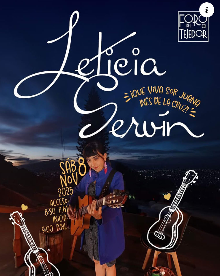 Porvenir, Puebla querida y CDMX forodeltejedor.com/evento/leticia…