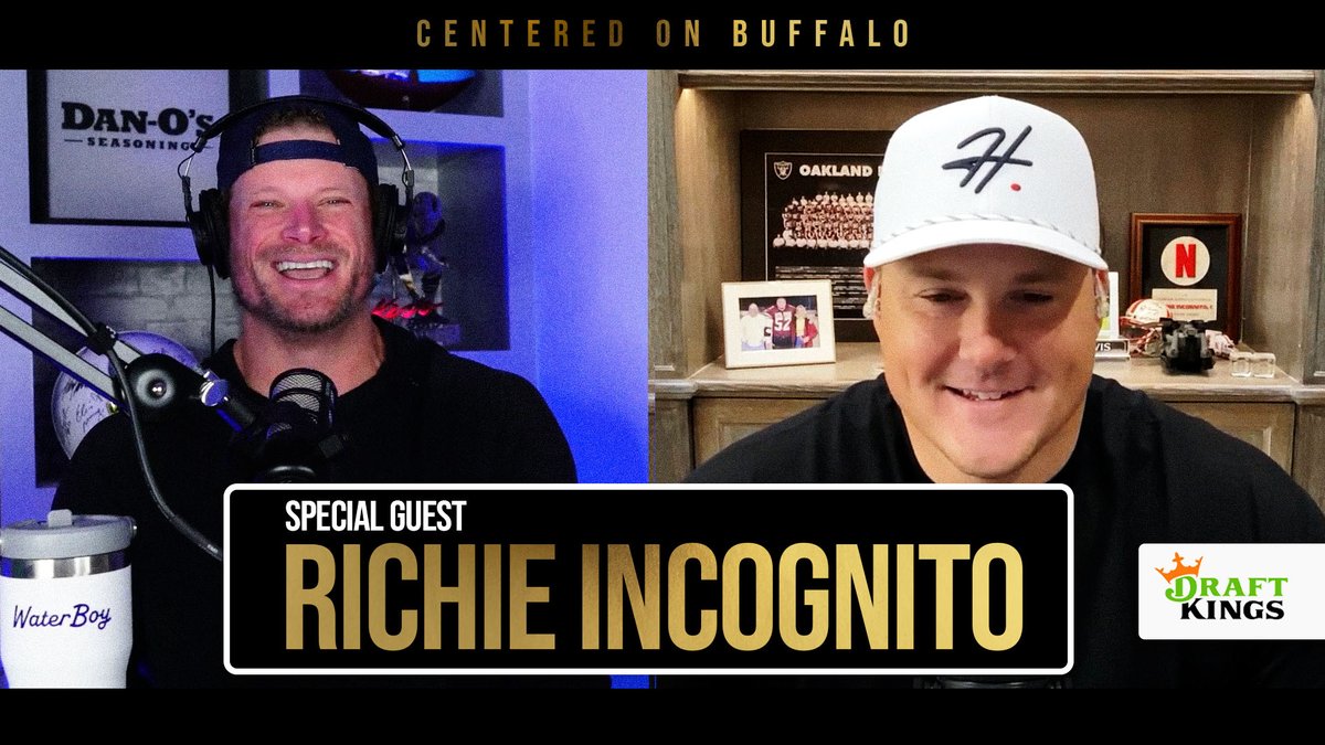 A Centered on Buffalo episode you won't want to miss just dropped 🔥 <a href="/68INCOGNITO/">Richie Incognito</a> X <a href="/EWood70/">Eric Wood</a>