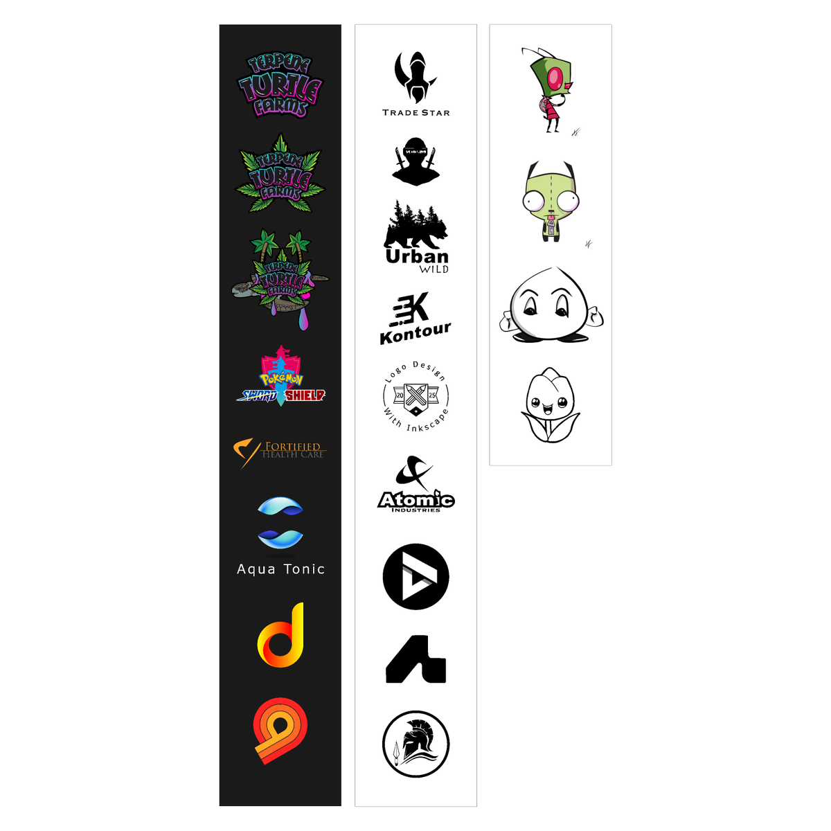 DarkCycleStudio's tweet photo. #logos #LogoDesign #GraphicDesigner #characterart https://t.co/KubZlU4YgB