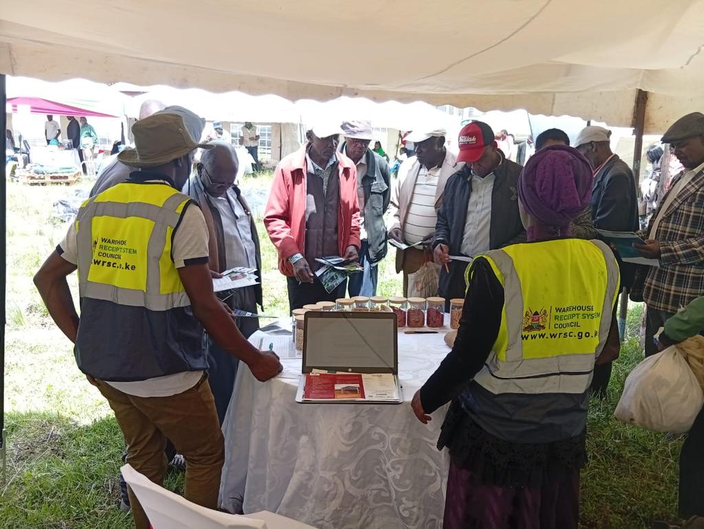 wrscke's tweet photo. The Council participated in the Laikipia Farmers Field Day hosted by @EAGrainCouncil & @_SeedCoKenya, showcasing how #WRS enhances post-harvest management, farmer access to structured markets, and finance.
#sustainability #Structuredmarkets https://t.co/dDc3B7MpyD