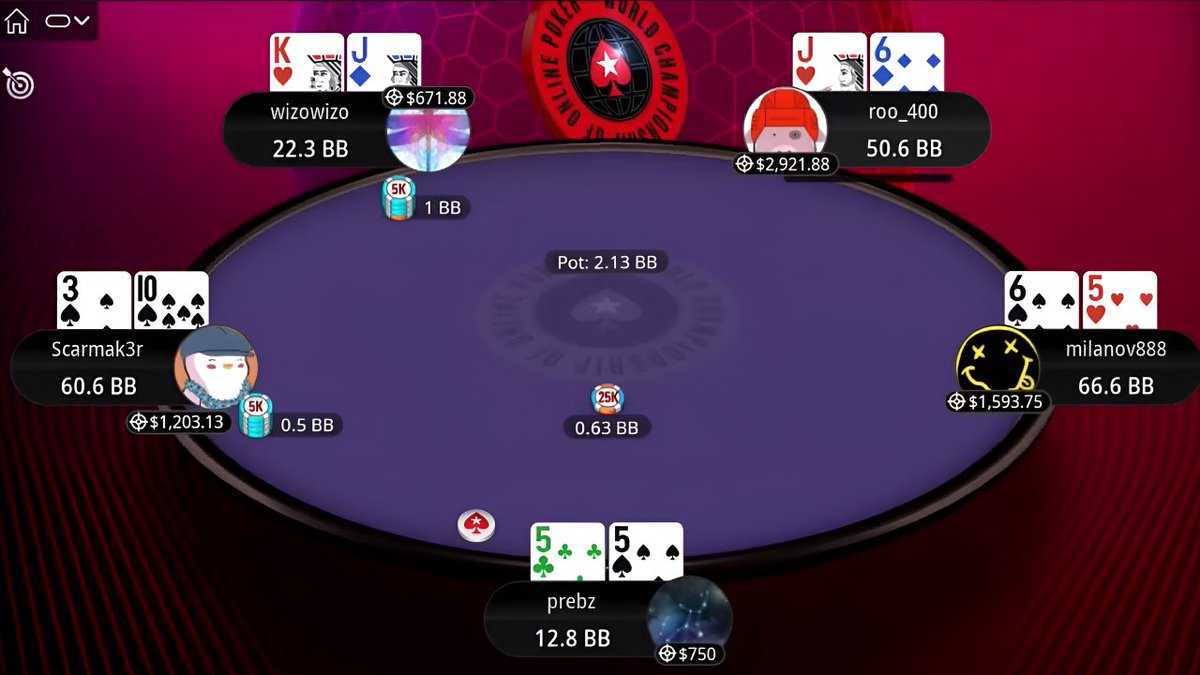 kalipoker_tv's tweet image. 🆕 NEW VIDEO: WCOOP 69-H $1K PKO wizowizo | roo_400 | Scarmak3r - Final Table Replay #PokerStars #WCOOP2025 #FinalTableReplay #PokerReplays #Poker #OnlinePoker 

Watch now 👉 youtu.be/Cuv1M3uUPIM