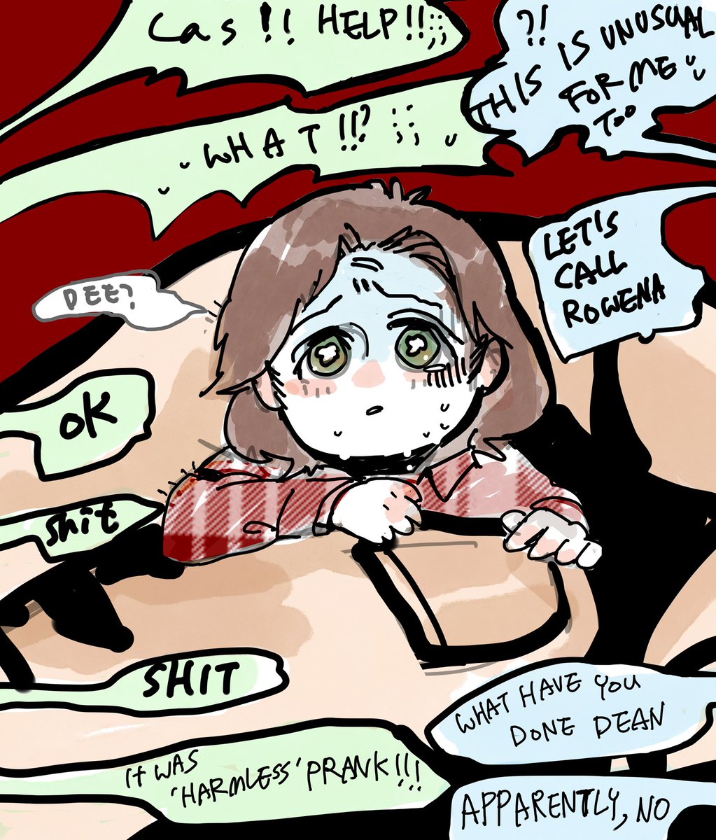 ㅋㅋㅋ할로윈가기 전에 저주걸린 새미를 드리겟습니다 
prank gone wrong 
#samwinchester #deanwinchester #spn #Halloween #castiel