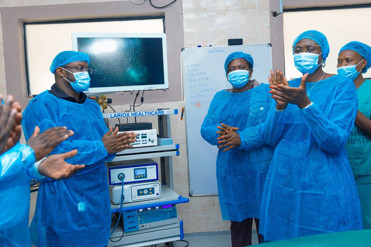 gladyswanga's tweet image. The installation of Laparoscopic, Echocardiographic, and Endoscopy Tower machines at Homa Bay County Teaching and Referral Hospital significantly enhances the facility&apos;s ability to manage specialized surgical and medical procedures. 

Our people can now access critical healthcare…