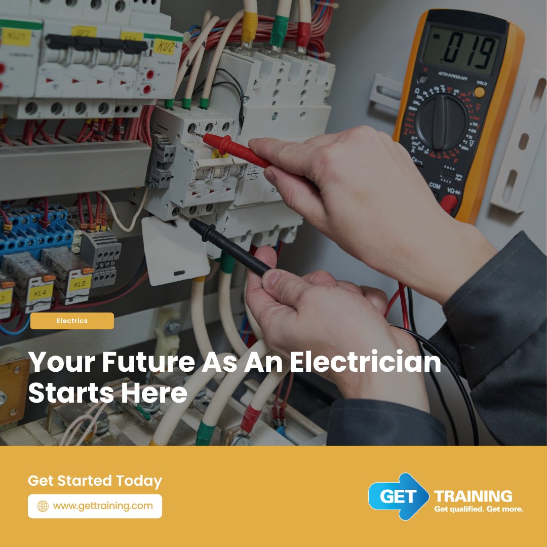 🧰 Your future as an Electrician starts here.
Join our brand new City &amp; Guilds Level 2 Diploma in Electrical Installations — available now at 26 Snow Hill, Wolverhampton.
Limited spaces available!
👉 gettraining.com
#GetTraining #ElectricianTraining #CityAndGuilds