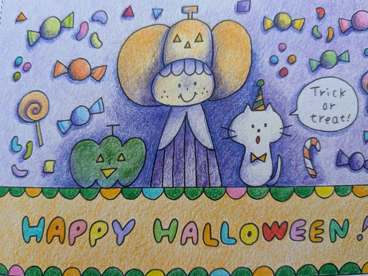 毎晩睡魔に負けています
＃大人の塗り絵